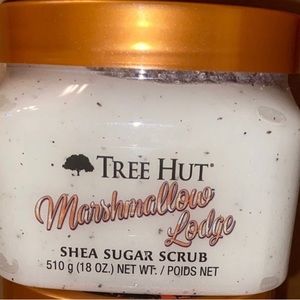 Tree Hut marshmallow lodge scrub